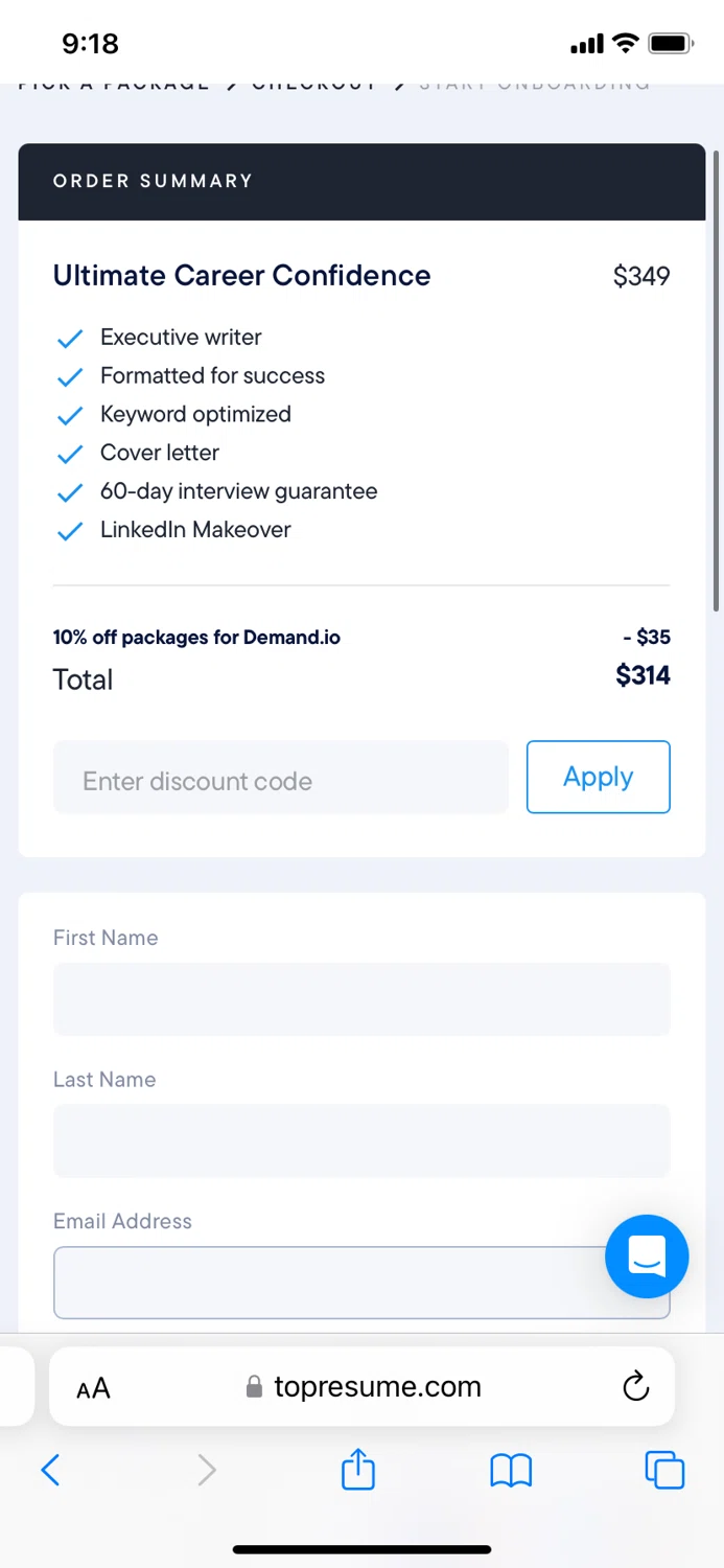 TopResume Discount Codes - 10% Off | January 2025