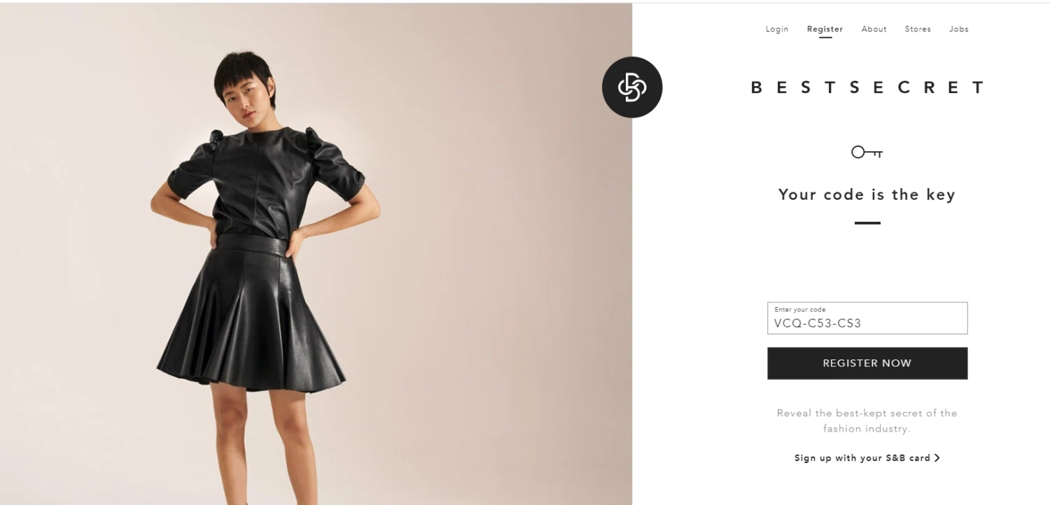 BestSecret.com checkout page showing BestSecret.com promo code box | Screenshot taken by SimplyCodes community member on Aug 30, 2021