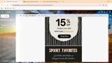 Halloween15 coupon verification screenshot