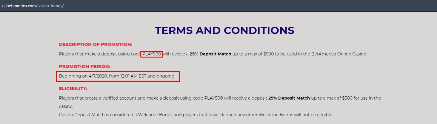 BetAmerica checkout page showing BetAmerica promo code box | Screenshot taken by SimplyCodes community member on Oct 14, 2020