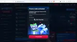 BetFury coupon verification screenshot