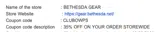 CLUBOWPS coupon verification screenshot