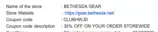 CLUBHWJD coupon verification screenshot