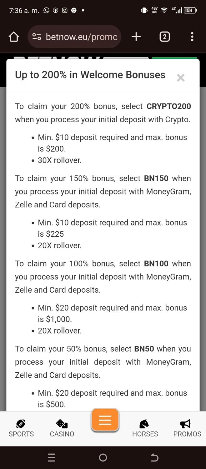 BetNow checkout page showing BetNow promo code box | Screenshot taken by SimplyCodes community member on Apr 15, 2024