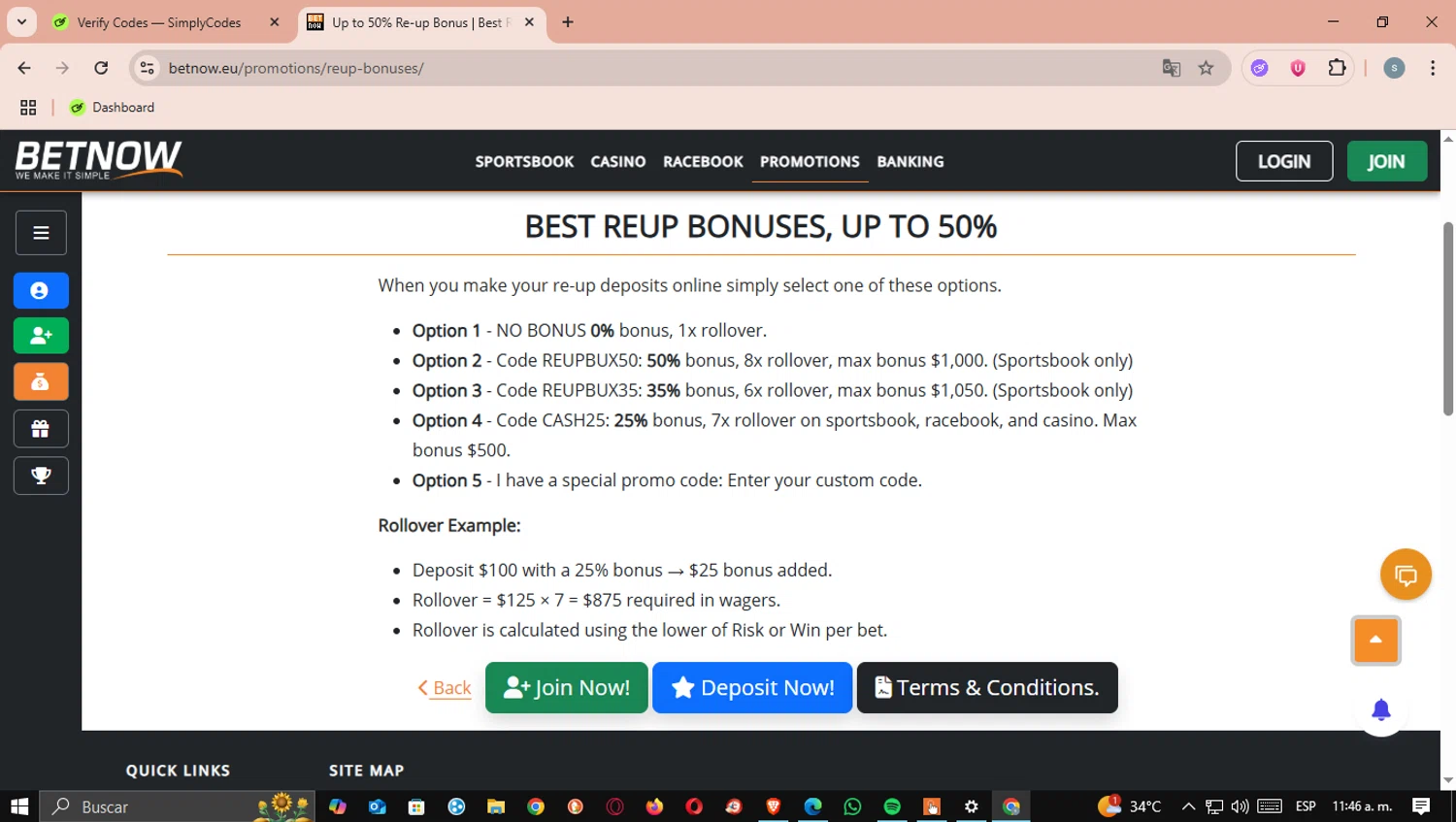 BetNow promo code screenshot showing code BN150 applied at BetNow checkout page. Uploaded by SimplyCodes community member Mrburns on Aug 3, 2025