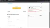 New coupon verification screenshot