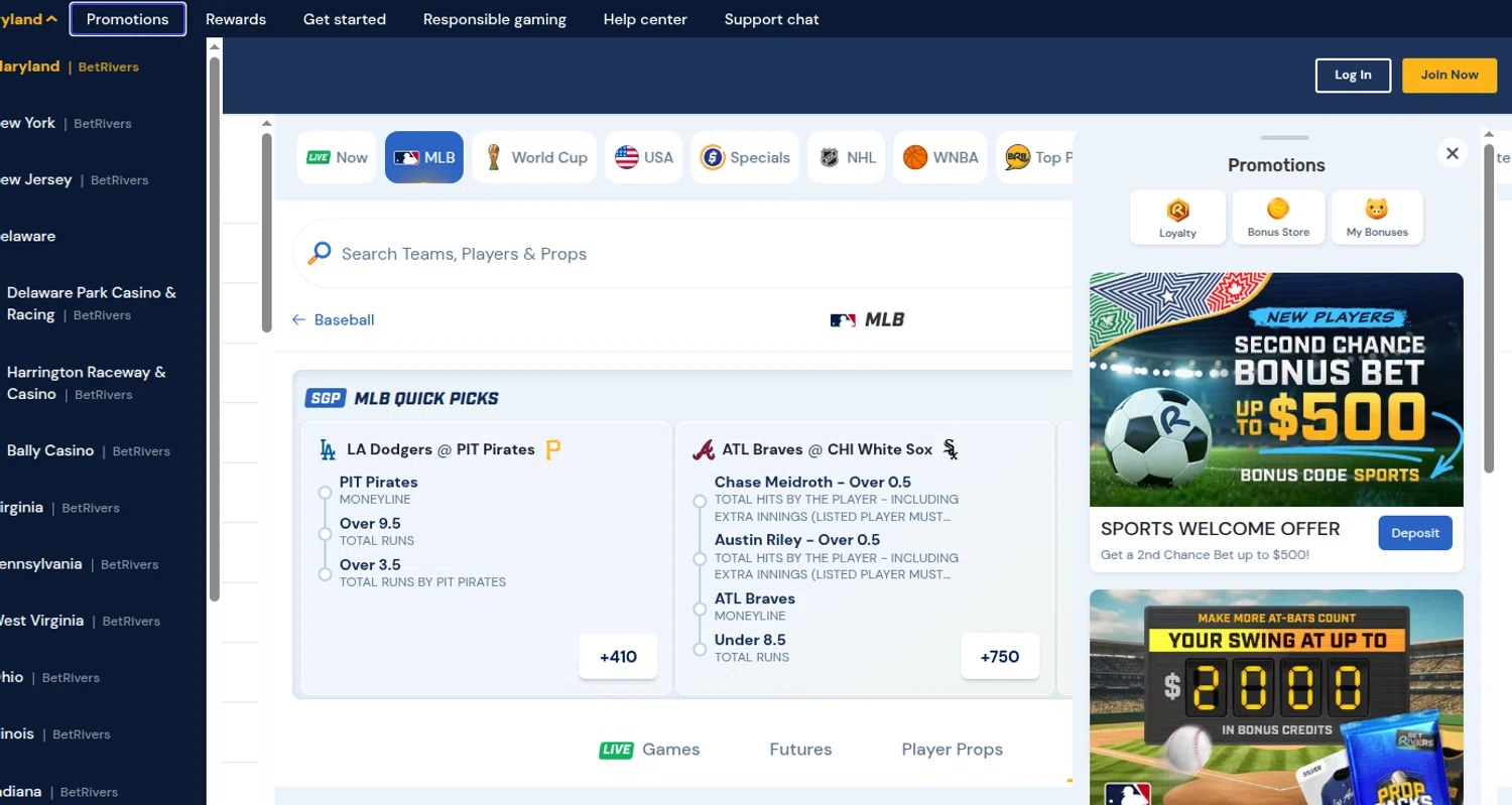 BetRivers promo code screenshot showing code SPORTS applied at BetRivers checkout page. Uploaded by SimplyCodes community member CARAJITA on Jun 11, 2026