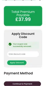 MONEYMAX coupon verification screenshot