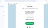 EASTER20 coupon verification screenshot
