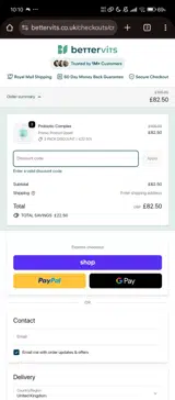 10OFF coupon verification screenshot