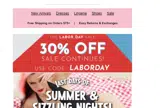 laborday coupon verification screenshot