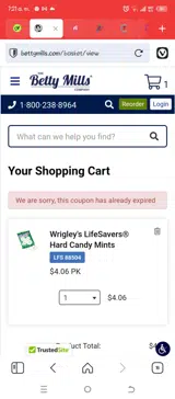CLEAN5K coupon verification screenshot