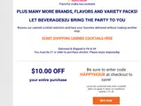 Beverages2U coupon verification screenshot