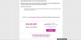 Beverages2U coupon verification screenshot