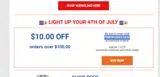 Beverages2U coupon verification screenshot
