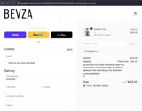 Bevza coupon verification screenshot