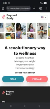 BeyondBody.me coupon verification screenshot