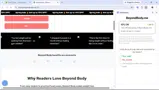 BeyondBody.me coupon verification screenshot