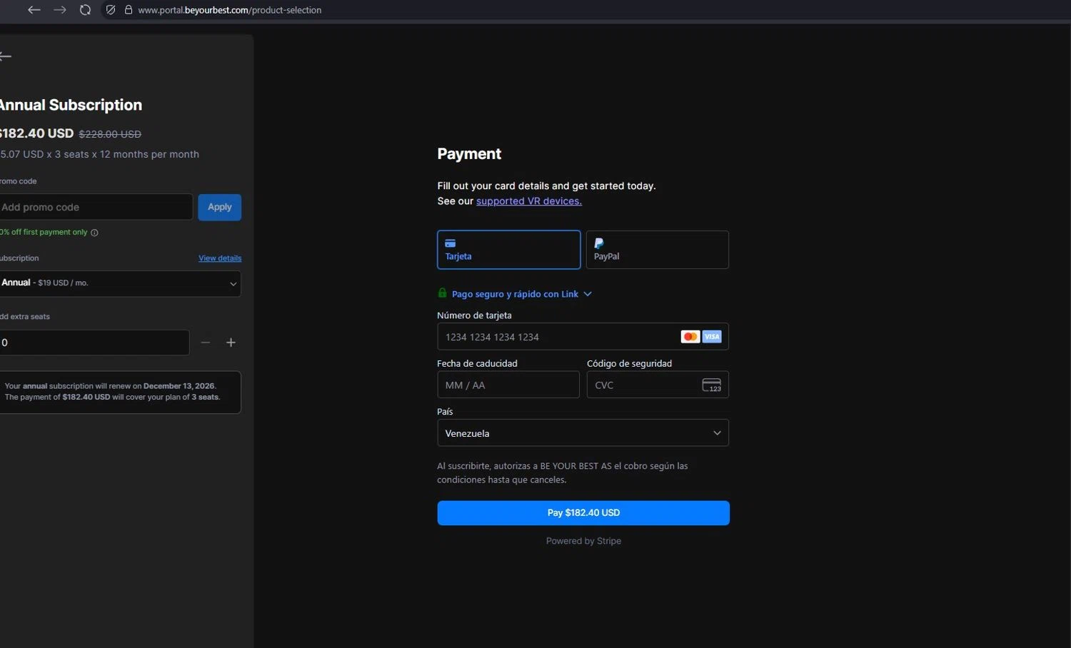 Be Your Best promo code screenshot showing code ELITE20 applied at Be Your Best checkout page. Uploaded by SimplyCodes community member NobleCollector3799 on Dec 13, 2025