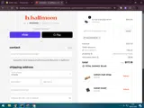 WELCOME10 coupon verification screenshot