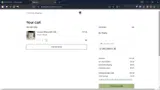 welcome10 coupon verification screenshot