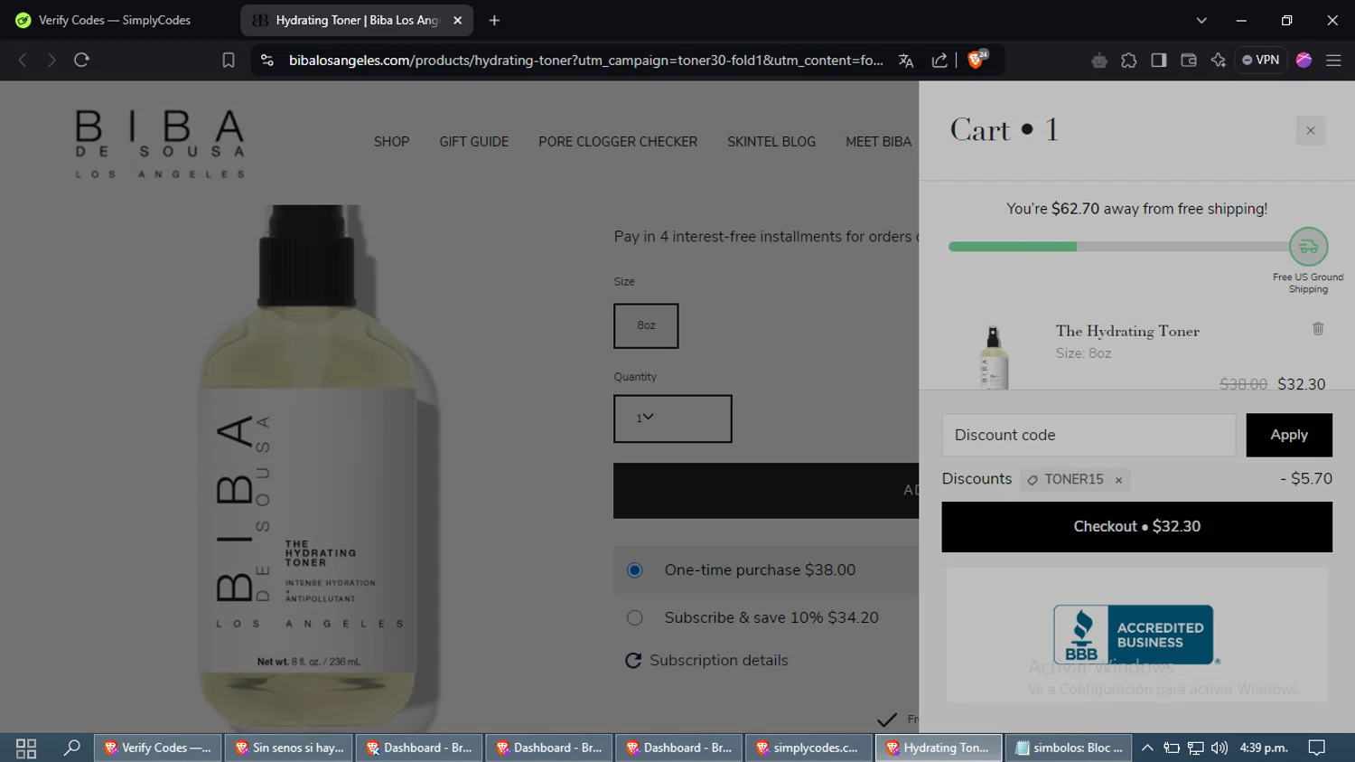 how to use BIBA DE SOUSA coupons