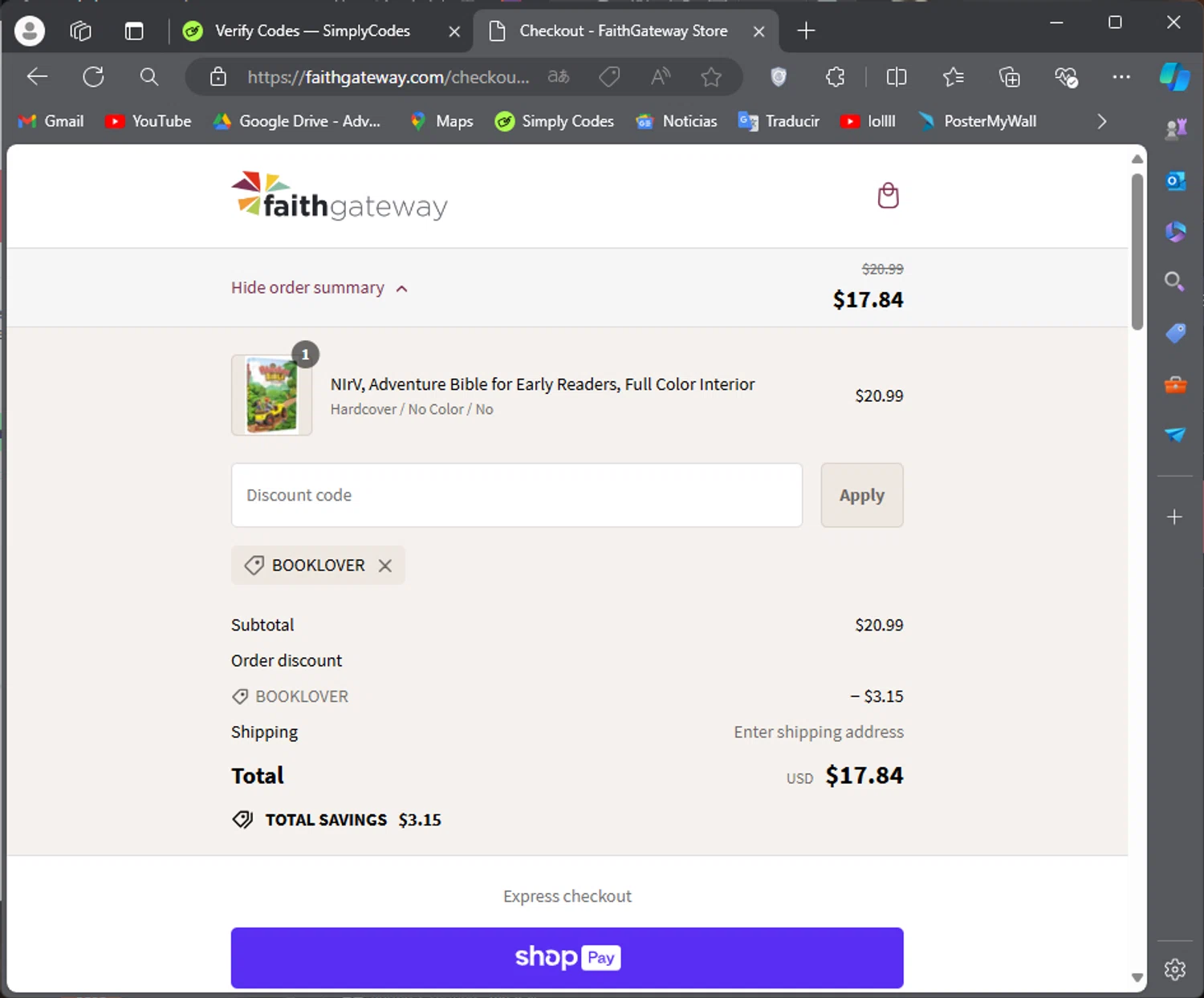 how to use BibleGateway coupons