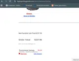 E052526 coupon verification screenshot