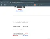 Big 5 Sporting Goods coupon verification screenshot