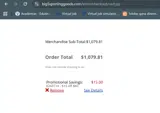 Big 5 Sporting Goods coupon verification screenshot