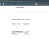 Big 5 Sporting Goods coupon verification screenshot