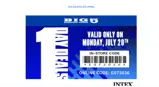 Big 5 Sporting Goods coupon verification screenshot