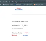 Big 5 Sporting Goods coupon verification screenshot