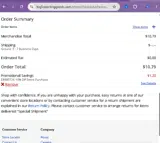 Big 5 Sporting Goods coupon verification screenshot
