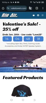 LOVE25 coupon verification screenshot
