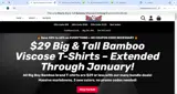 Big Boy Bamboo coupon verification screenshot