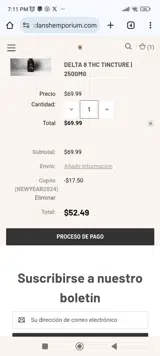 NEWYEAR2024 coupon verification screenshot