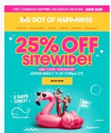 HOORAY25 coupon verification screenshot