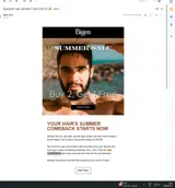 SUMMERB2G1 coupon verification screenshot