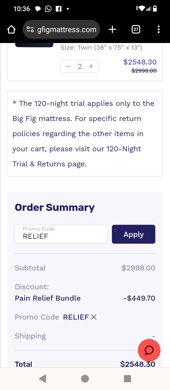 Big Fig Mattress Promo Codes 450 Off September 2024