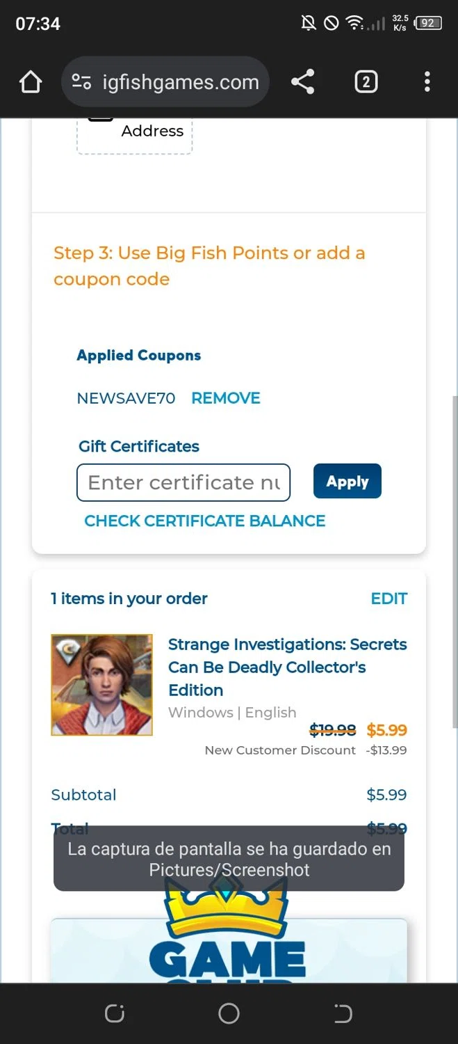 Big fish games coupons 20 off august 2024