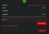PRESDAY coupon verification screenshot
