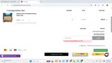 WELCOME10 coupon verification screenshot