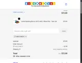 WELCOME10 coupon verification screenshot