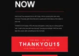 THANKYOU15 coupon verification screenshot