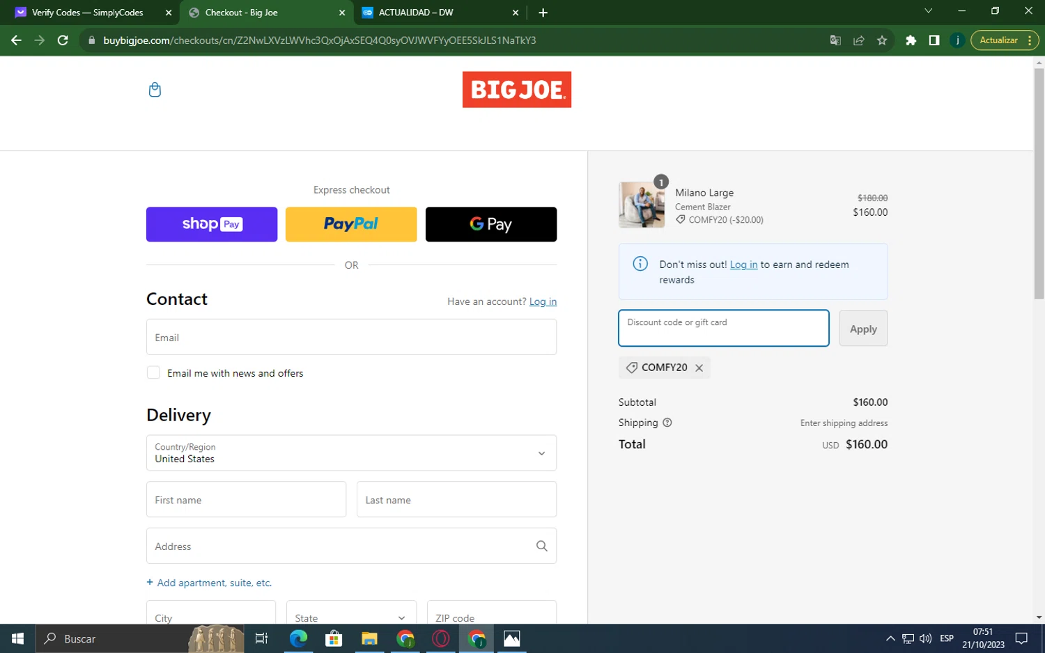 Big Joe Promo Codes 20 Off July 2024