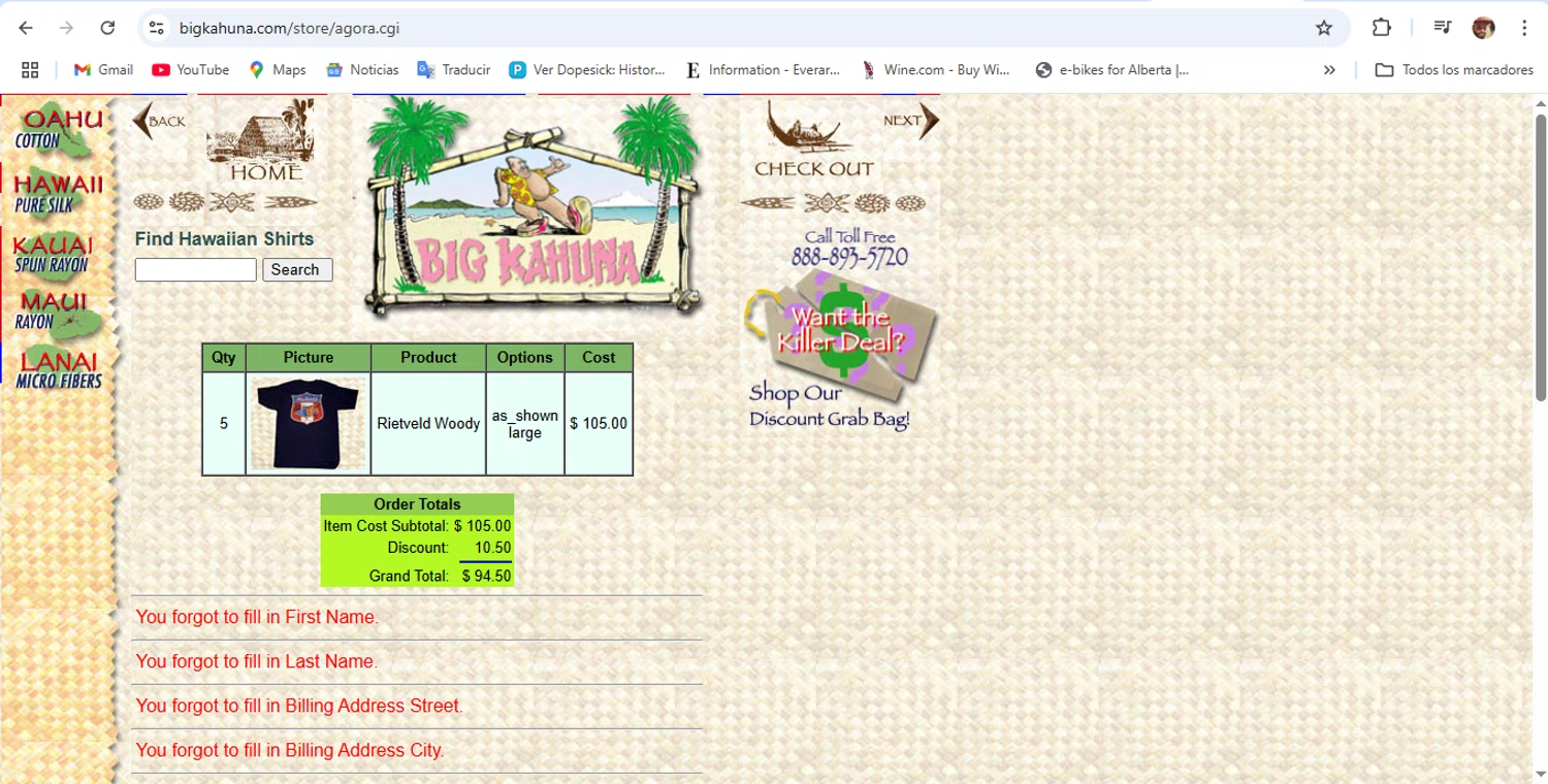 Big Kahuna promo code screenshot showing code save10 applied at Big Kahuna checkout page. Uploaded by SimplyCodes community member DanyRey10 on Jun 24, 2025