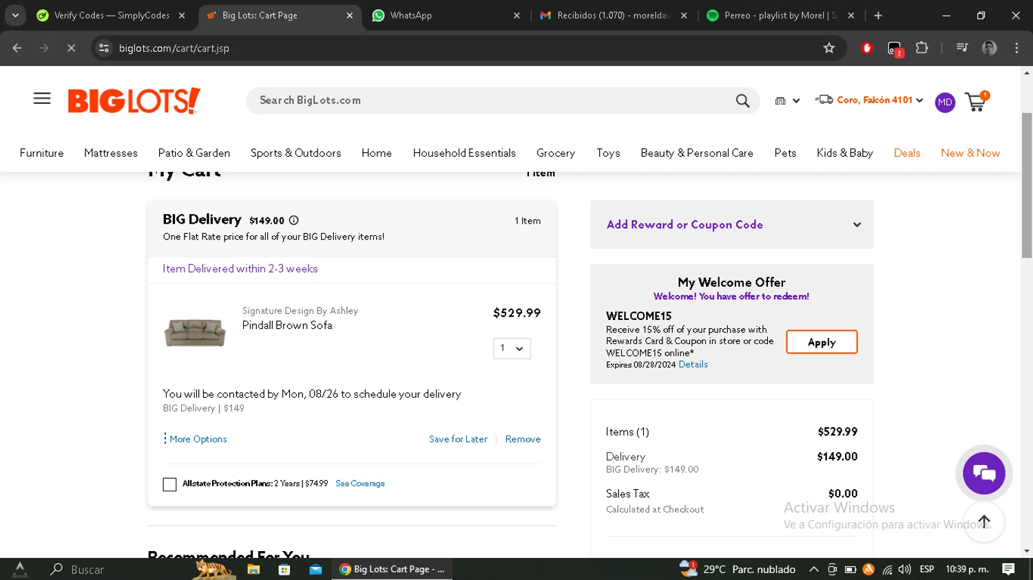 BigLots Coupons 10 Off Coupon Codes in August 2024 SimplyCodes