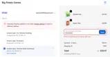 Big Potato coupon verification screenshot