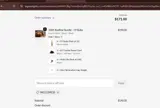 WELCOME10 coupon verification screenshot